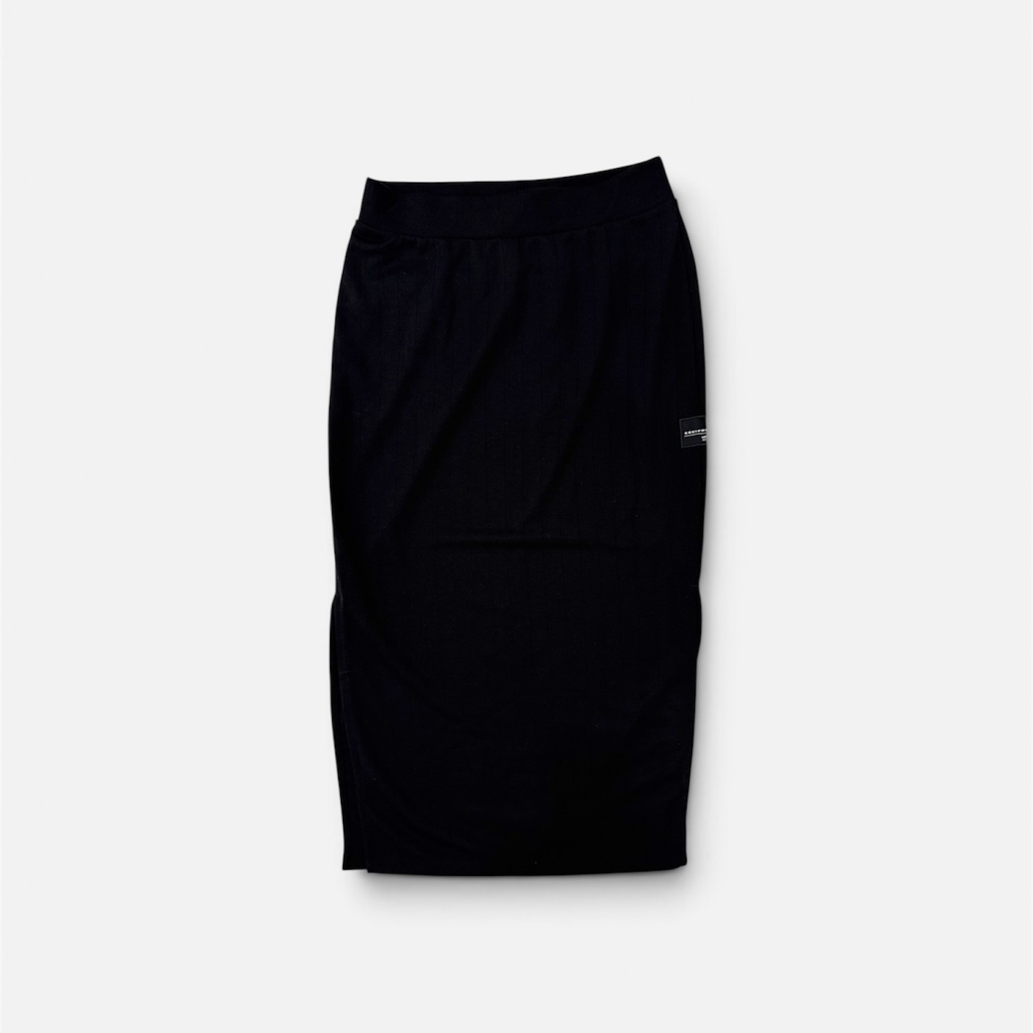 Adidas Equipment Γυναικεία Μαύρη Midi Φούστα με Σκίσιμο